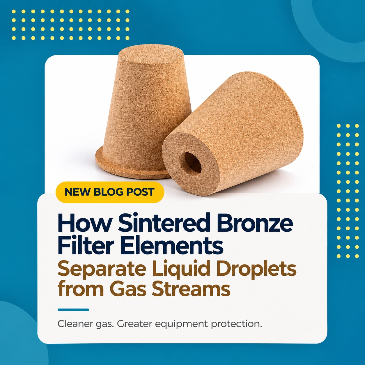 Sintered-Bronze-Filter-Elements-for-Liquid-Gas-Separation